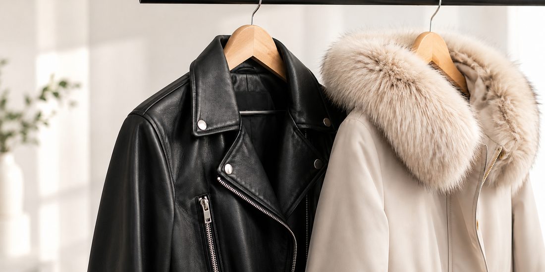 Leather jacket and fur coat specialty cleaning in Rockville MD